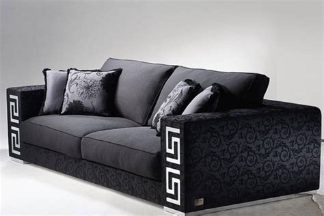 versace leather sofa|Versace style home decor.